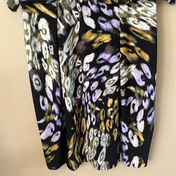 NWT Taylor Dress Zipper Back Full Sleeves Gathered Band at Waist Size 14 - Picture 4 of 16